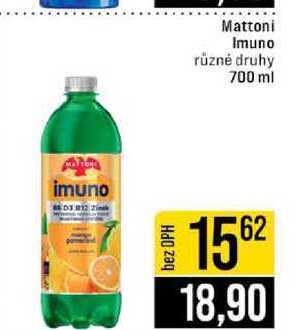 Mattoni Imuno různé druhy 700 ml 