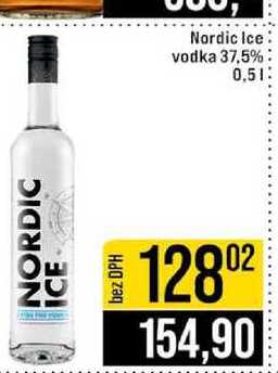 Nordic Ice vodka 37,5% 0,5l