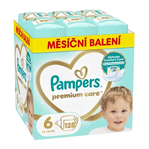Pampers Premium Monthly velikost 6, 128ks