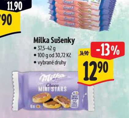  Milka Sušenky 37,5-42 g  