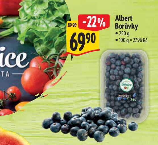 Albert Borůvky 250 g