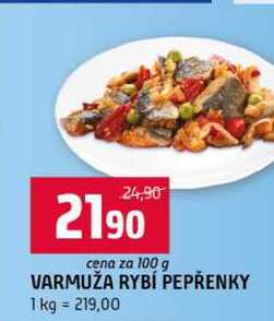 VARMUŽA RYBÍ PEPŘENKY 100g