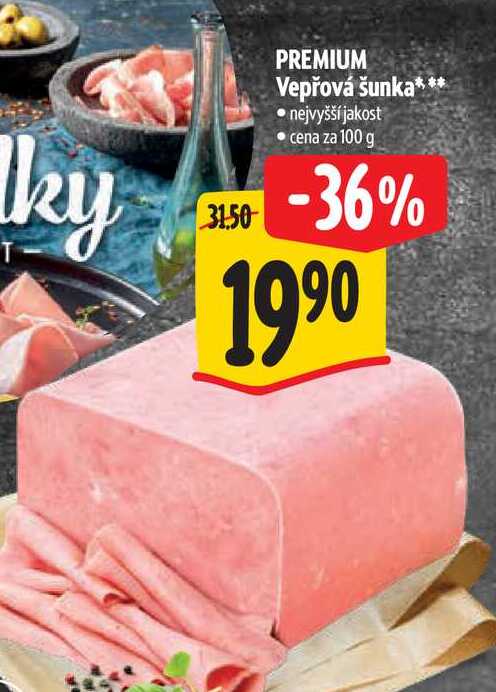   PREMIUM Vepřová šunka 100 g 