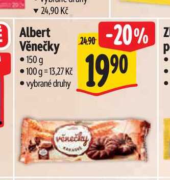 Albert Věnečky 150 g