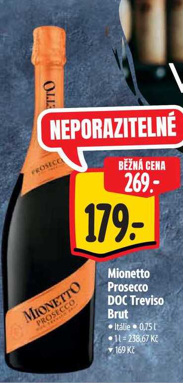 Mionetto Prosecco DOC Treviso Brut 0,75 l