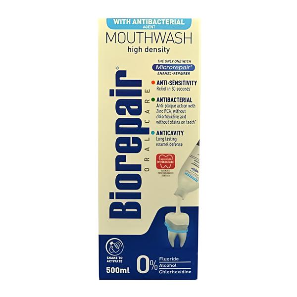 BioRepair Ústní voda Antibacterial 3in1 - obnovuje strukturu skloviny a dentitu