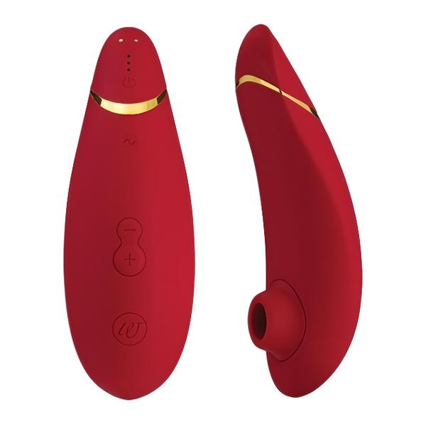 Womanizer Premium II tlakový vibrátor, červený