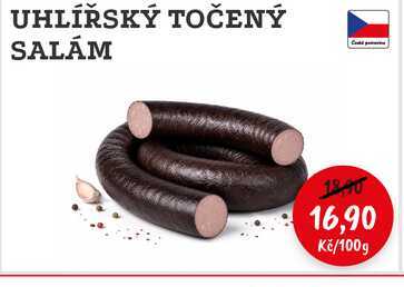 UHLÍŘSKÝ TOČENÝ SALÁM 100g 