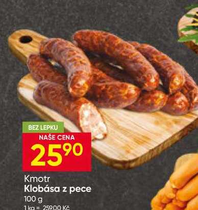 Kmotr Klobása z pece 100 g