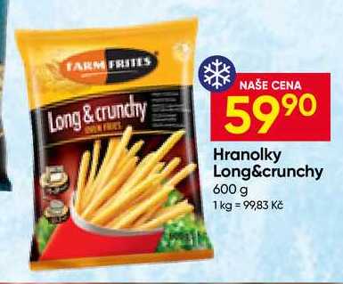 FARM FRITES Hranolky Long&crunchy 600 g