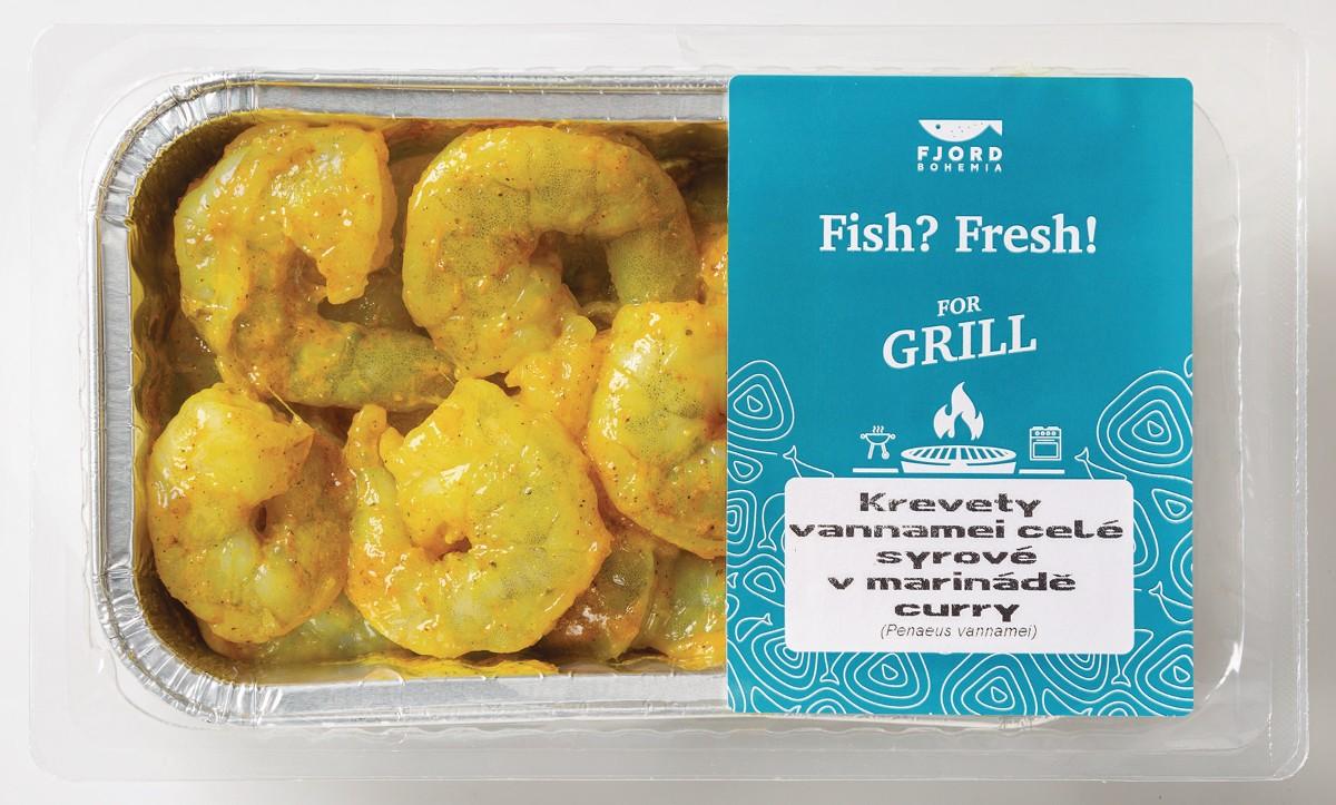 Marinované krevety, 1000 g