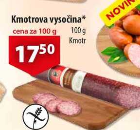 Kmotrova vysočina, 100 g