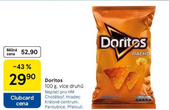 Doritos, 100 g, více druhů