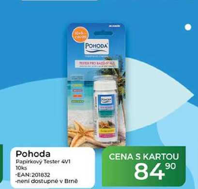 Pohoda Papírkový Tester 4V1 10ks