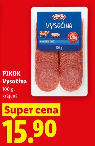 PIKOK Vysočina, 100 g