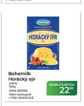 Bohemilk Horácký sýr plátky 100g