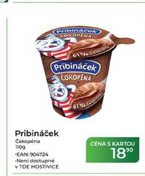 Pribináček Čokopěna 110g