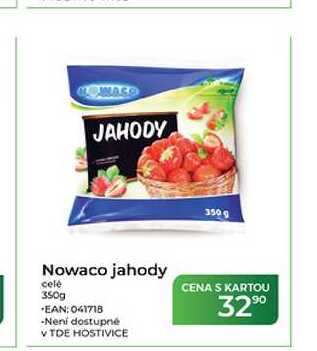 Nowaco jahody celé 350g