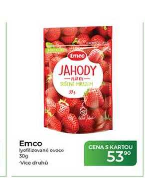Emco lyofilizované ovoce 30g