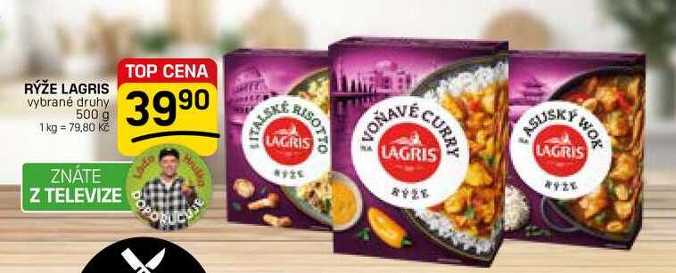 RÝŽE LAGRIS vybrané druhy 500 g