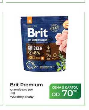 Brit Premium granule pro psy 1kg