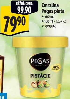 Zmrzlina Pegas pinta, 460 ml