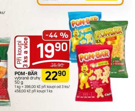 POM-BÄR 2290 vybrané druhy 50 g