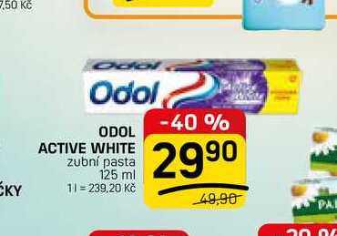 ODOL ACTIVE WHITE  125g