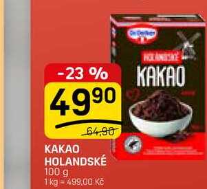 KAKAO HOLANDSKÉ 100 g