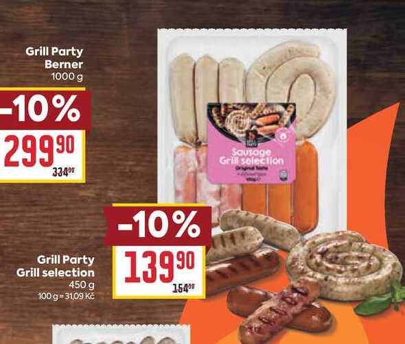 Grill Party Grill selection 450 g
