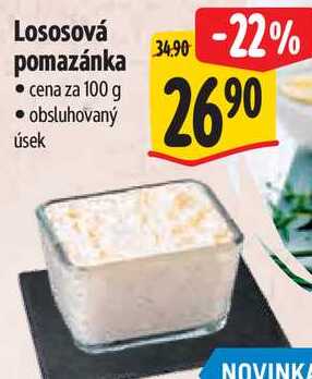 Lososová pomazánka, 100 g