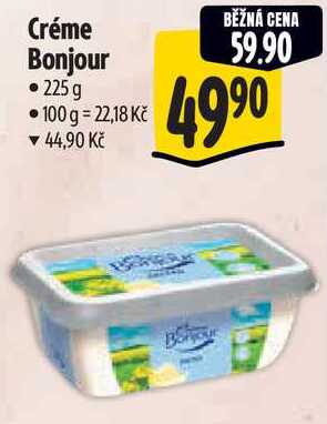 Créme Bonjour, 225g 