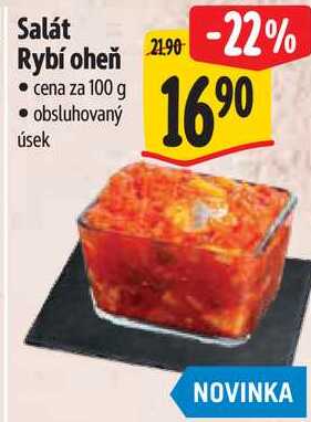 Salát Rybí oheň, 100 g  