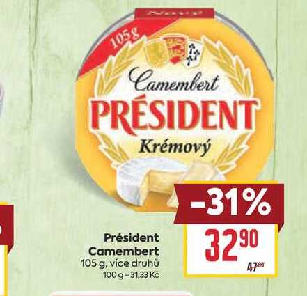 Président Camembert 105 g