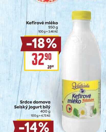 Kefírové mléko 950g