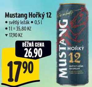 Mustang Hořký 12, 0,5 l