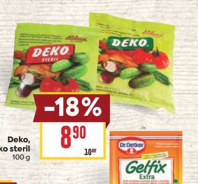Deko, deko steril 100 g