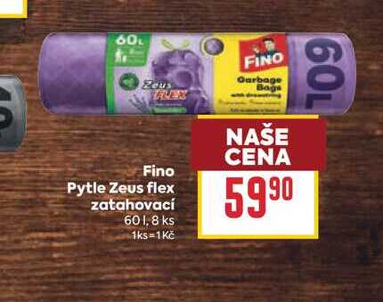 Fino Pytle Zeus flex zatahovací 60l, 8 ks