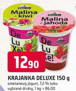 KRAJANKA DELUXE 150 g smetanový jogurt