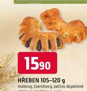 HŘEBEN 105-120 g makový, tvarohový, pečivo dopečené 