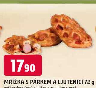 MŘÍŽKA S PÁRKEM A LJUTENICÍ 72 g