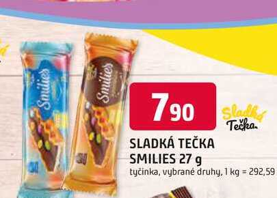 SLADKÁ TEČKA SMILIES 27 g 