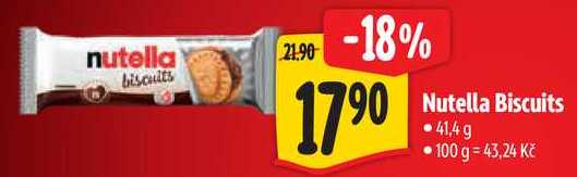 Nutella Biscuits, 41,4 g