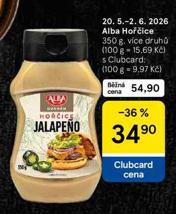 Alba Hořčice, 350 g, více druhů
