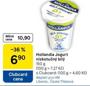 Hollandia Jogurt nízkotučný bílý, 150 g