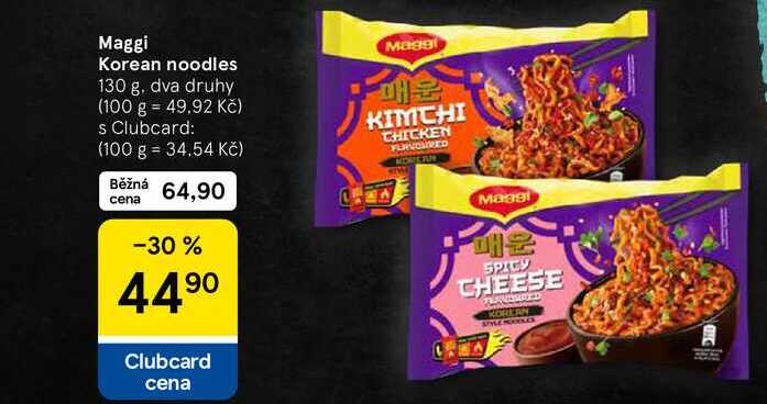 Maggi Korean noodles, 130 g 