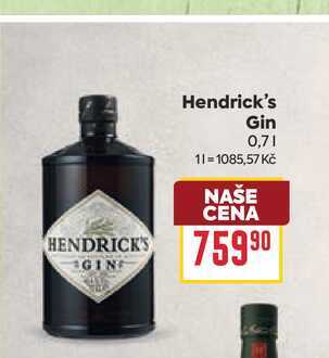 Hendrick's Gin 0,7l