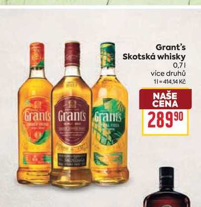 Grant's Skotská whisky 0,7l
