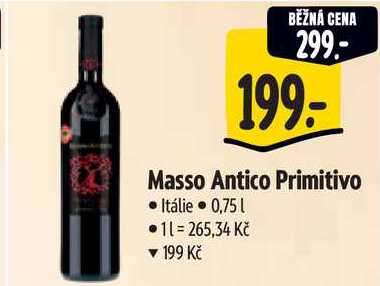 Masso Antico Primitivo, 0,75