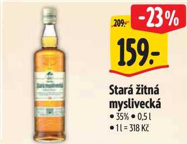 Stará žitná myslivecká, 0,5 l
